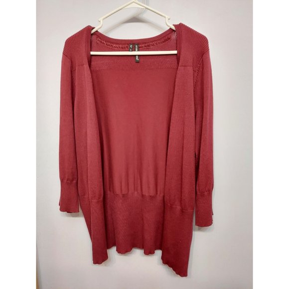 Maurices Sweaters - Maurices Women's Sweaters Red 1 cardigan  button